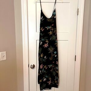 Final price OLD NAVY Black patterned maxi dress